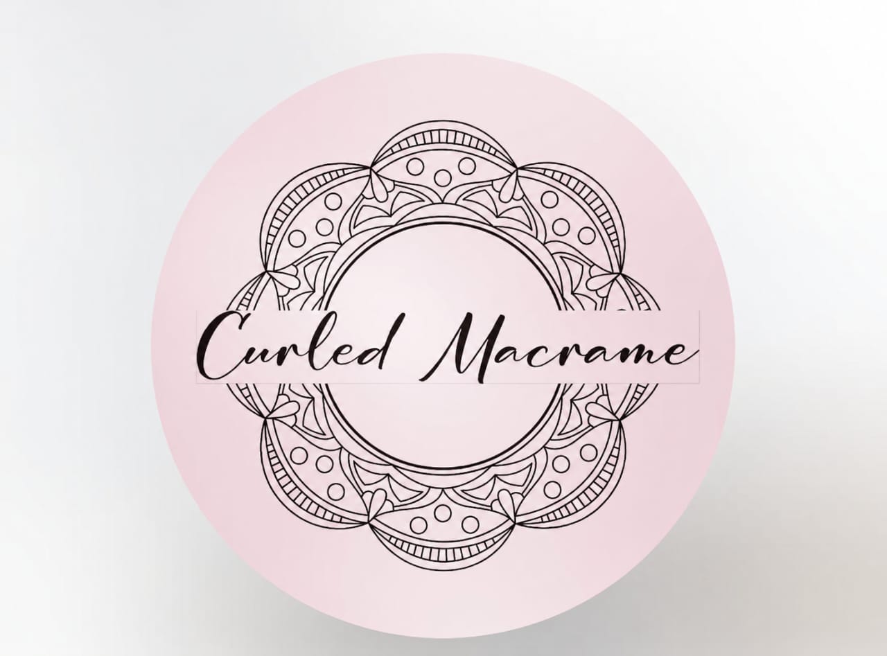 Curled Macrame Logo
